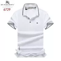 nouveaux t shirts burberry multicolors manches courtes white right logo